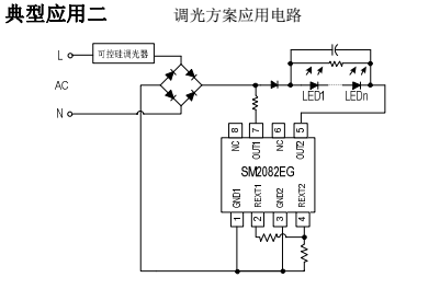 高压线性恒流芯片SM2082EG应用在LED高压灯带方案分析报告(图1)